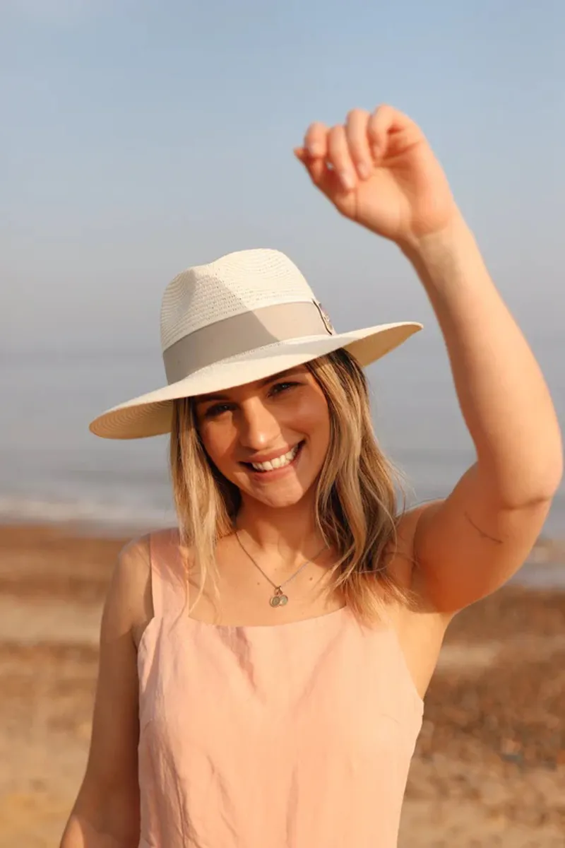 Hicks and Brown Hemley Fedora Cream-2